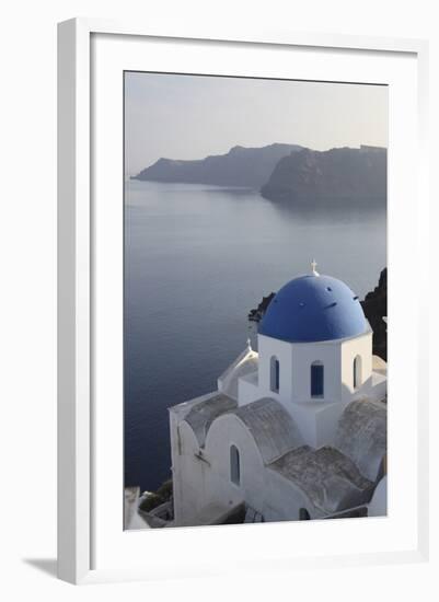 Santorini-Chris Bliss-Framed Photographic Print