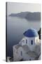 Santorini-Chris Bliss-Stretched Canvas