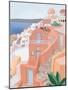 Santorini-Petra Lizde-Mounted Giclee Print