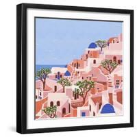 Santorini-Ceyda Alasar-Framed Photographic Print