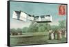 Santos Dumont Biplane-null-Framed Stretched Canvas