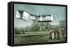 Santos-Dumont Biplane-null-Framed Stretched Canvas