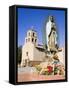 Santuario De Guadalupe Church, Santa Fe, New Mexico, United States of America, North America-Richard Cummins-Framed Stretched Canvas