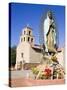 Santuario De Guadalupe Church, Santa Fe, New Mexico, United States of America, North America-Richard Cummins-Stretched Canvas