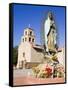 Santuario De Guadalupe Church, Santa Fe, New Mexico, United States of America, North America-Richard Cummins-Framed Stretched Canvas