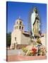 Santuario De Guadalupe Church, Santa Fe, New Mexico, United States of America, North America-Richard Cummins-Stretched Canvas