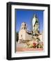 Santuario De Guadalupe Church, Santa Fe, New Mexico, United States of America, North America-Richard Cummins-Framed Photographic Print