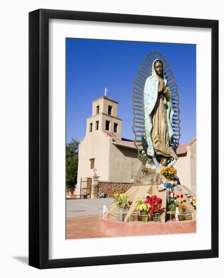 Santuario De Guadalupe Church, Santa Fe, New Mexico, United States of America, North America-Richard Cummins-Framed Photographic Print