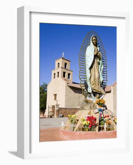 Santuario De Guadalupe Church, Santa Fe, New Mexico, United States of America, North America-Richard Cummins-Framed Photographic Print