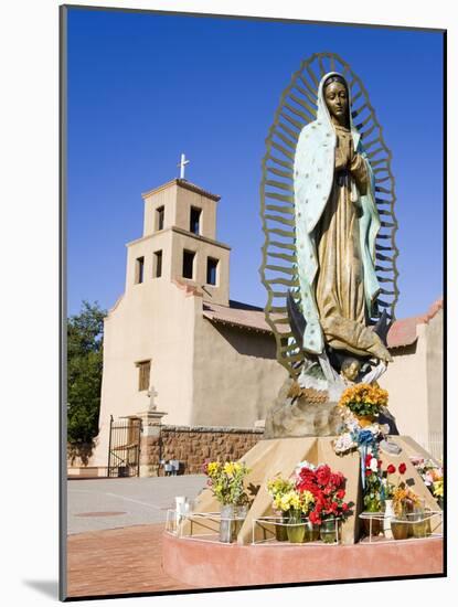 Santuario De Guadalupe Church, Santa Fe, New Mexico, United States of America, North America-Richard Cummins-Mounted Photographic Print