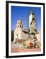 Santuario De Guadalupe Church, Santa Fe, New Mexico, United States of America, North America-Richard Cummins-Framed Photographic Print