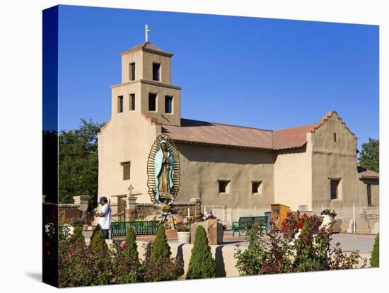 Santuario De Guadalupe Church, Santa Fe, New Mexico, United States of America, North America-Richard Cummins-Stretched Canvas