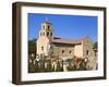 Santuario De Guadalupe Church, Santa Fe, New Mexico, United States of America, North America-Richard Cummins-Framed Photographic Print