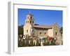 Santuario De Guadalupe Church, Santa Fe, New Mexico, United States of America, North America-Richard Cummins-Framed Photographic Print