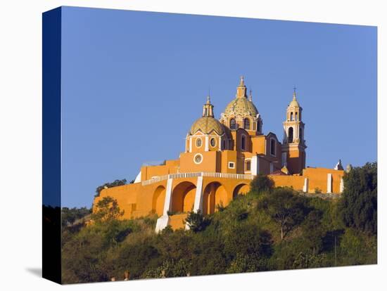 Santuario De Nuestra Senora De Los Remedios, Cholula, Puebla State, Mexico North America-Christian Kober-Stretched Canvas