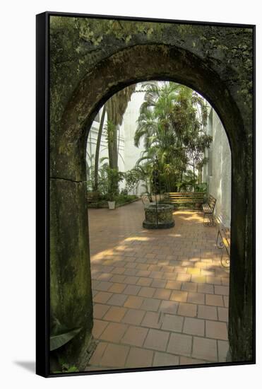 Santuario de San Perdo Claver, El Centro, Cartagena, Colombia-Jerry Ginsberg-Framed Stretched Canvas