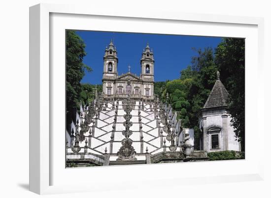 Santuario Do Bom Jesus Do Monte, Braga, Portugal-Duncan Maxwell-Framed Photographic Print