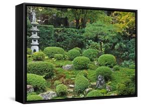 Sanzen-in Temple, Ohara, Kyoto, Japan-Rob Tilley-Framed Stretched Canvas