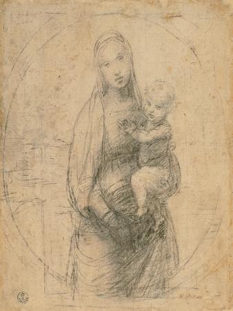 Madonna and Child at Two Thirds Figure