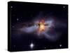 SAO: Black Holes Go Mano A Mano: NGC 6240-null-Stretched Canvas