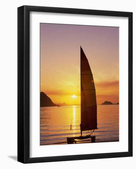 Sao Francisco, Beach Guanabara Bay Rio de Janeiro, Brazil-null-Framed Photographic Print