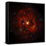 SAO: M83 Spiral Galaxy-null-Framed Stretched Canvas