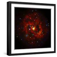 SAO: M83 Spiral Galaxy-null-Framed Premium Photographic Print