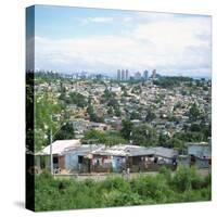 Sao Paolo Shanty Town, Brazil, South America-David Lomax-Stretched Canvas