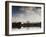 Sao Paulo Cityscape Reflected in the Lake at Ibirapuera Park-Alex Saberi-Framed Photographic Print