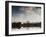 Sao Paulo Cityscape Reflected in the Lake at Ibirapuera Park-Alex Saberi-Framed Photographic Print