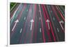 Sao Paulo Highway at Night, Brazil.-Jon Hicks-Framed Photographic Print