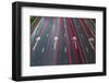 Sao Paulo Highway at Night, Brazil.-Jon Hicks-Framed Photographic Print