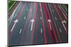 Sao Paulo Highway at Night, Brazil.-Jon Hicks-Mounted Photographic Print