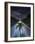 Sao Paulo Highway at Night.-Jon Hicks-Framed Photographic Print