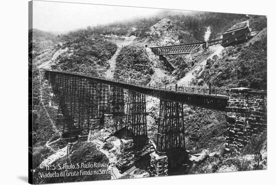 São Paulo Railway, Brazil, Early 20th Century-null-Stretched Canvas