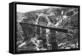 São Paulo Railway, Brazil, Early 20th Century-null-Framed Stretched Canvas