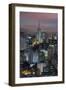 Sao Paulo Skyline at Night, Brazil.-Jon Hicks-Framed Photographic Print