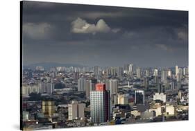 Sao Paulo Skyline, Brazil.-Jon Hicks-Stretched Canvas