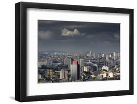 Sao Paulo Skyline, Brazil.-Jon Hicks-Framed Photographic Print