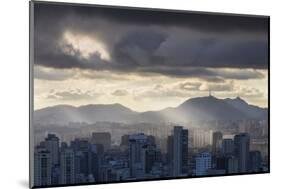 Sao Paulo Skyline, Brazil.-Jon Hicks-Mounted Photographic Print