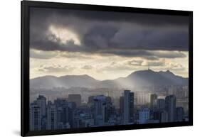 Sao Paulo Skyline, Brazil.-Jon Hicks-Framed Photographic Print