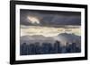 Sao Paulo Skyline, Brazil.-Jon Hicks-Framed Photographic Print
