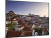 Sao Vicente De Fora Church and Alfama District, Lisbon, Portugal-Michele Falzone-Mounted Photographic Print