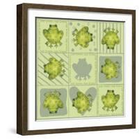 Sap Green-Maria Trad-Framed Giclee Print