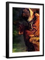 Sapho-Theodore Chasseriau-Framed Giclee Print