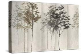 Saplings In The Mist-Mark Chandon-Stretched Canvas