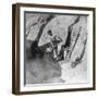 Sappers and Miners at Work, Ypres Salient, Belgium, World War I, C1915-C1917-null-Framed Photographic Print