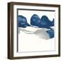 Sapphire and Gray II-Chris Paschke-Framed Art Print