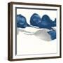 Sapphire and Gray II-Chris Paschke-Framed Art Print