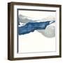 Sapphire and Gray III-Chris Paschke-Framed Art Print